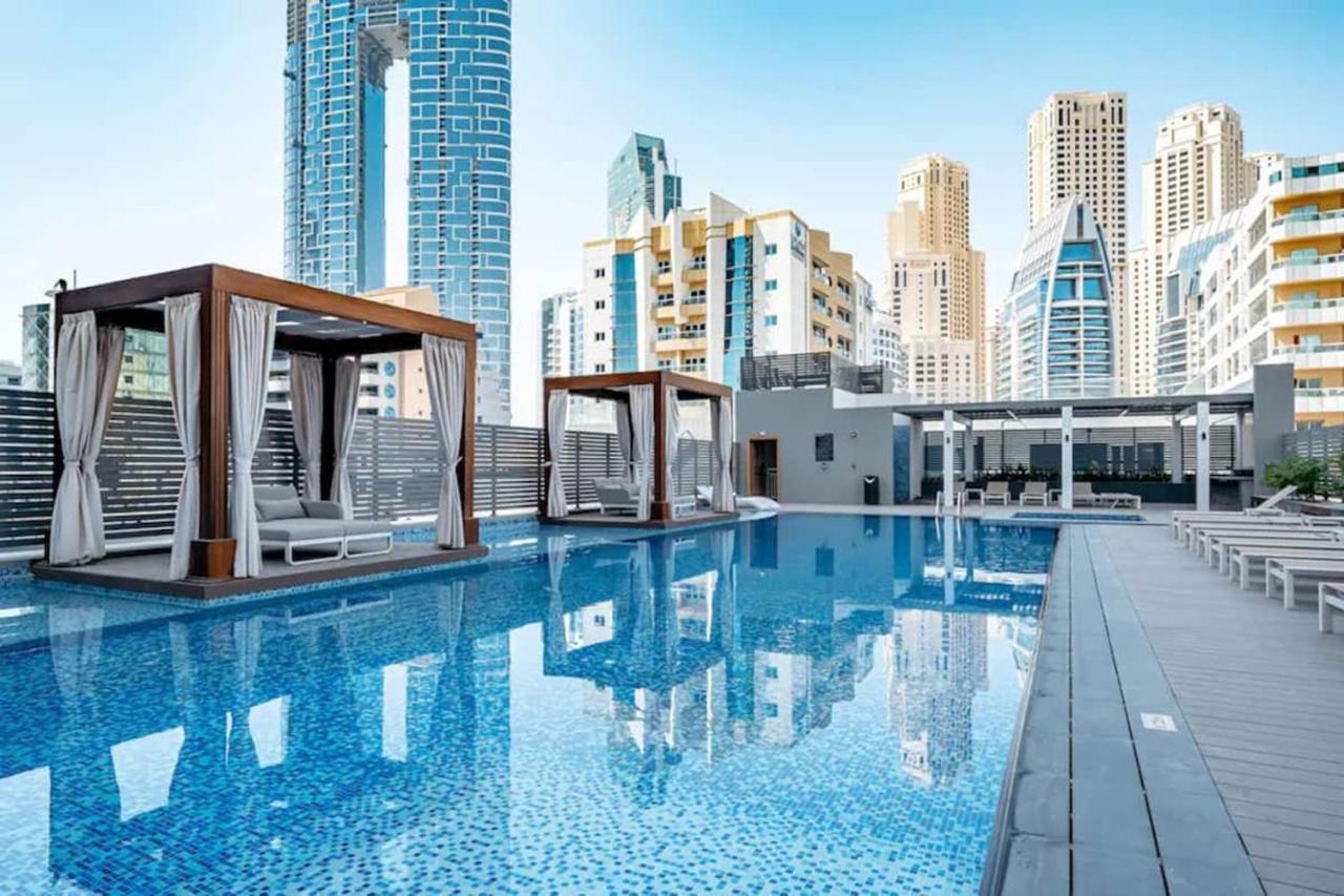 Promo I Sea View I 1 Bedroom Apartment I Studio One Tower I Dubai Marina Eksteriør billede