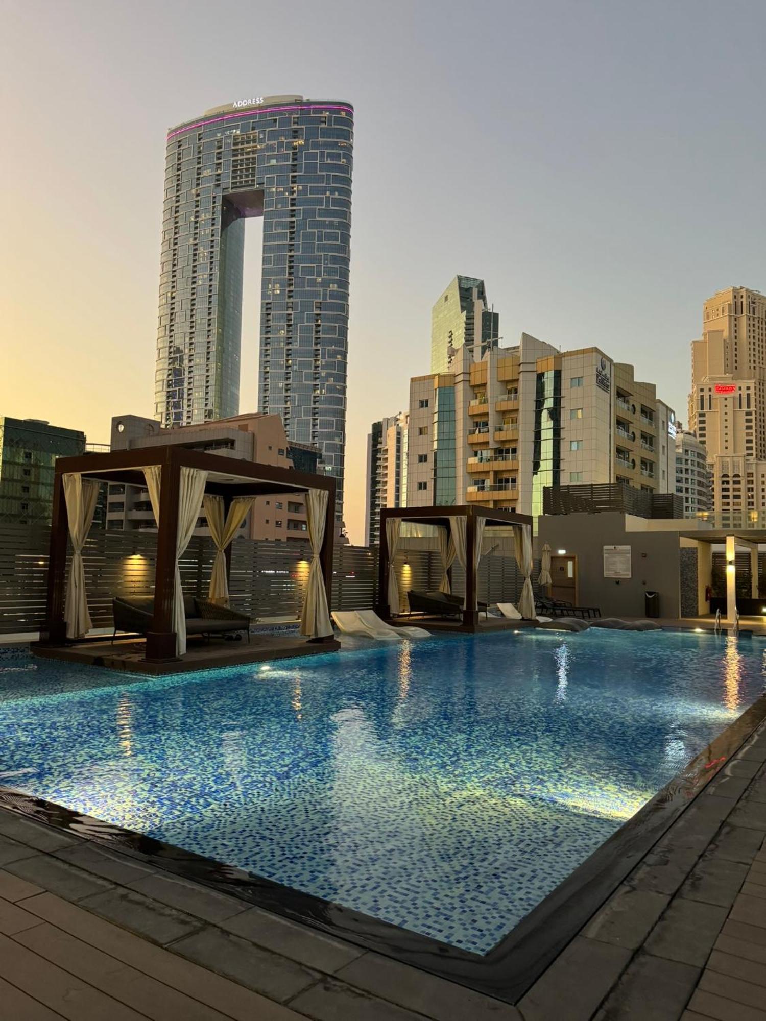 Promo I Sea View I 1 Bedroom Apartment I Studio One Tower I Dubai Marina Eksteriør billede